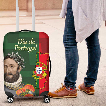 Portugal Day 10th June Luggage Cover Luis de Camoes Dia da Portugal LT17