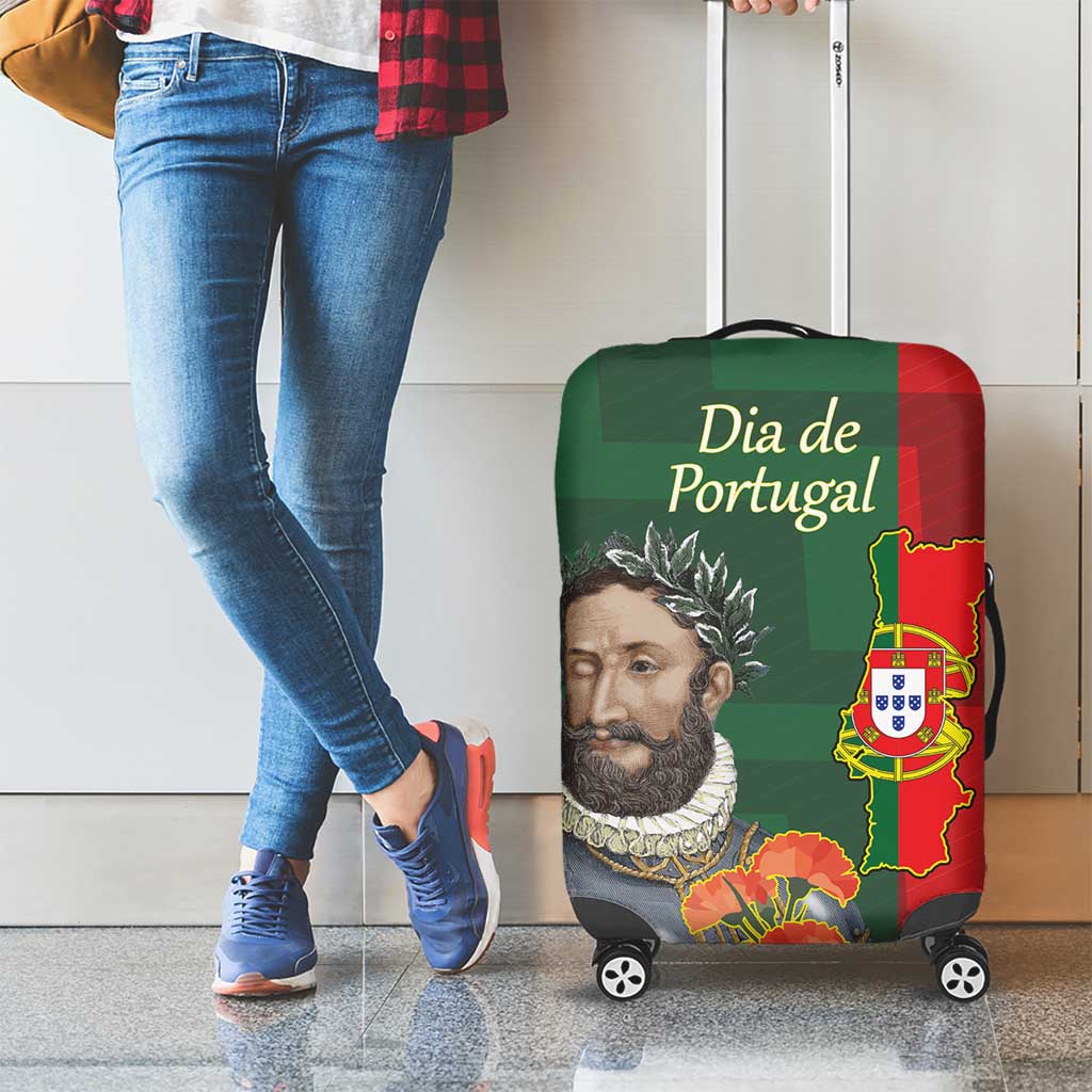 Portugal Day 10th June Luggage Cover Luis de Camoes Dia da Portugal LT17