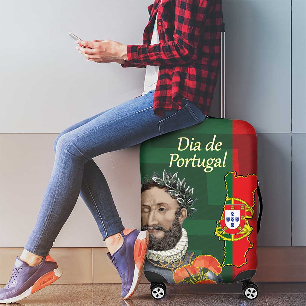 Portugal Day 10th June Luggage Cover Luis de Camoes Dia da Portugal LT17