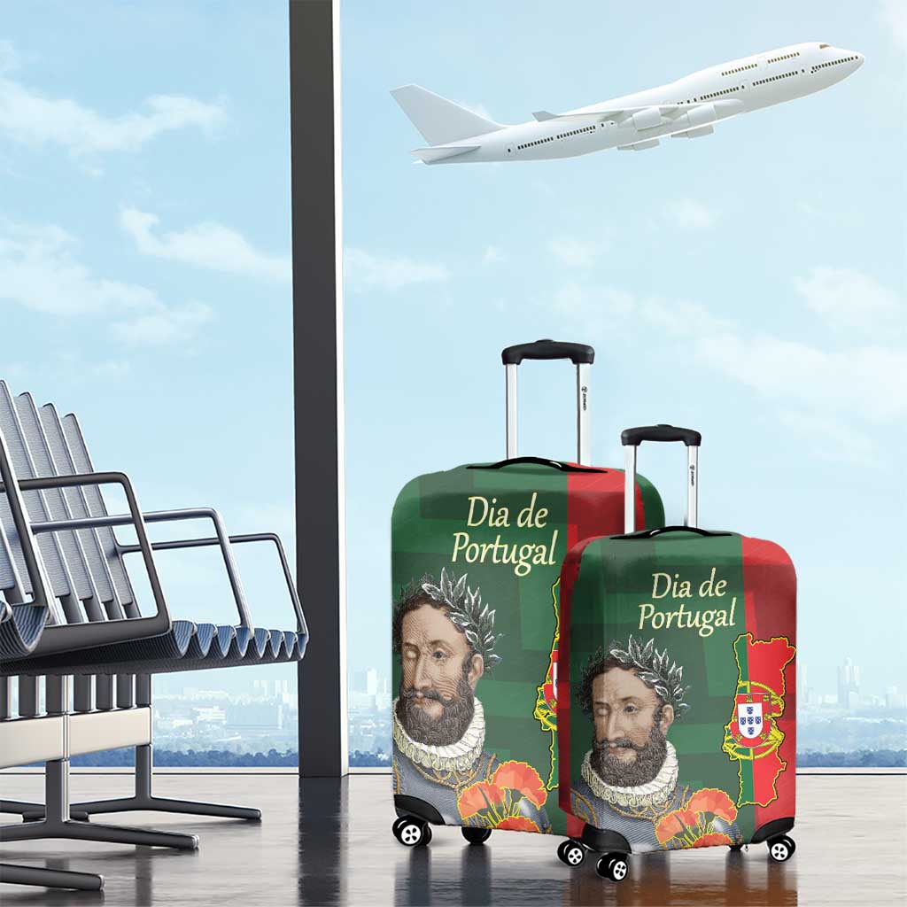 Portugal Day 10th June Luggage Cover Luis de Camoes Dia da Portugal LT17