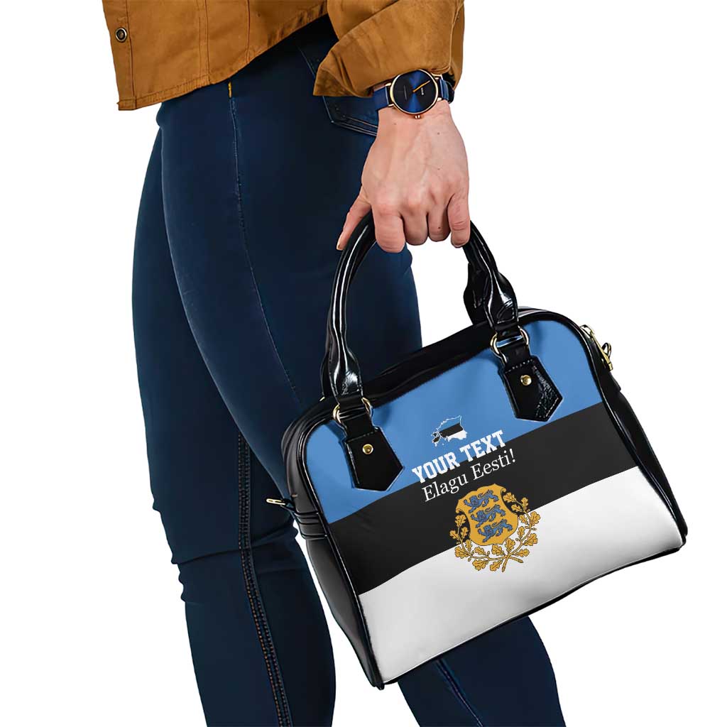 Personalized Estonia Flag Day 4 June Shoulder Handbag Elagu Esti! LT17
