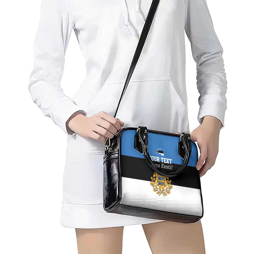Personalized Estonia Flag Day 4 June Shoulder Handbag Elagu Esti! LT17