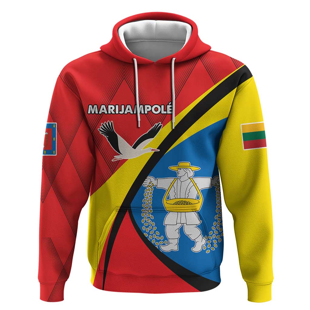 Lithuania Marijampole County Hoodie Marijampoles apskritis LT17