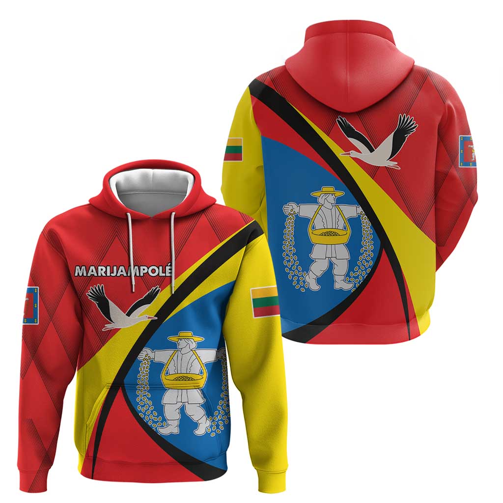 Lithuania Marijampole County Hoodie Marijampoles apskritis LT17
