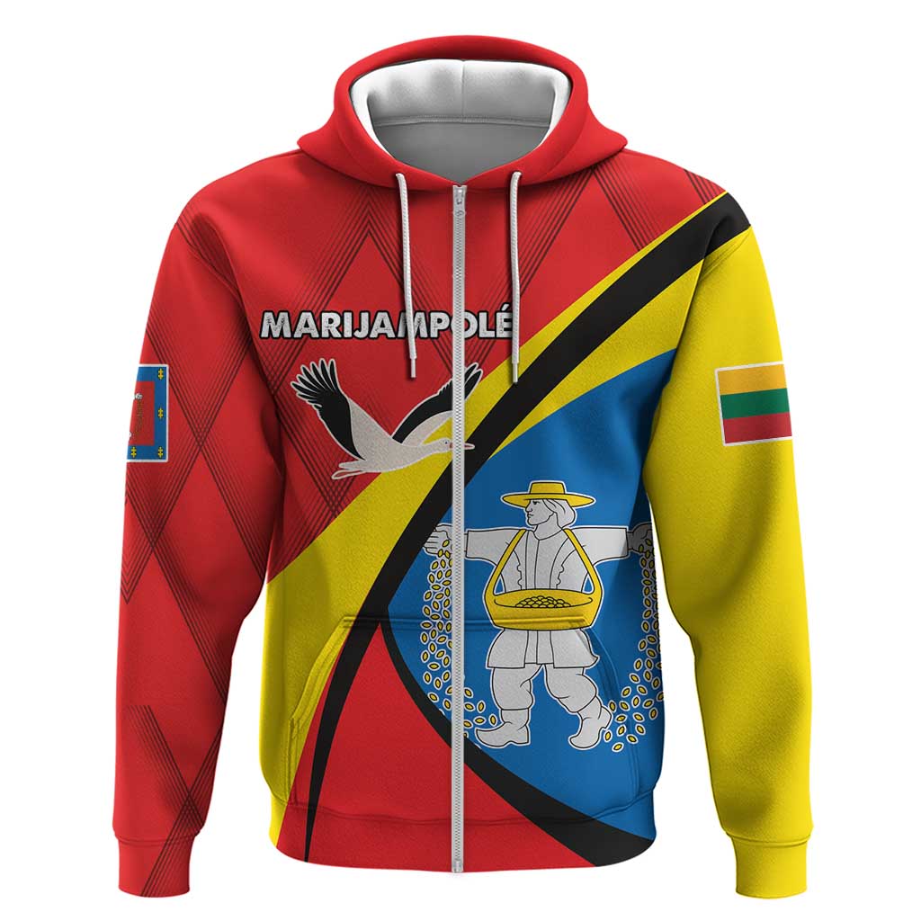 Lithuania Marijampole County Hoodie Marijampoles apskritis LT17