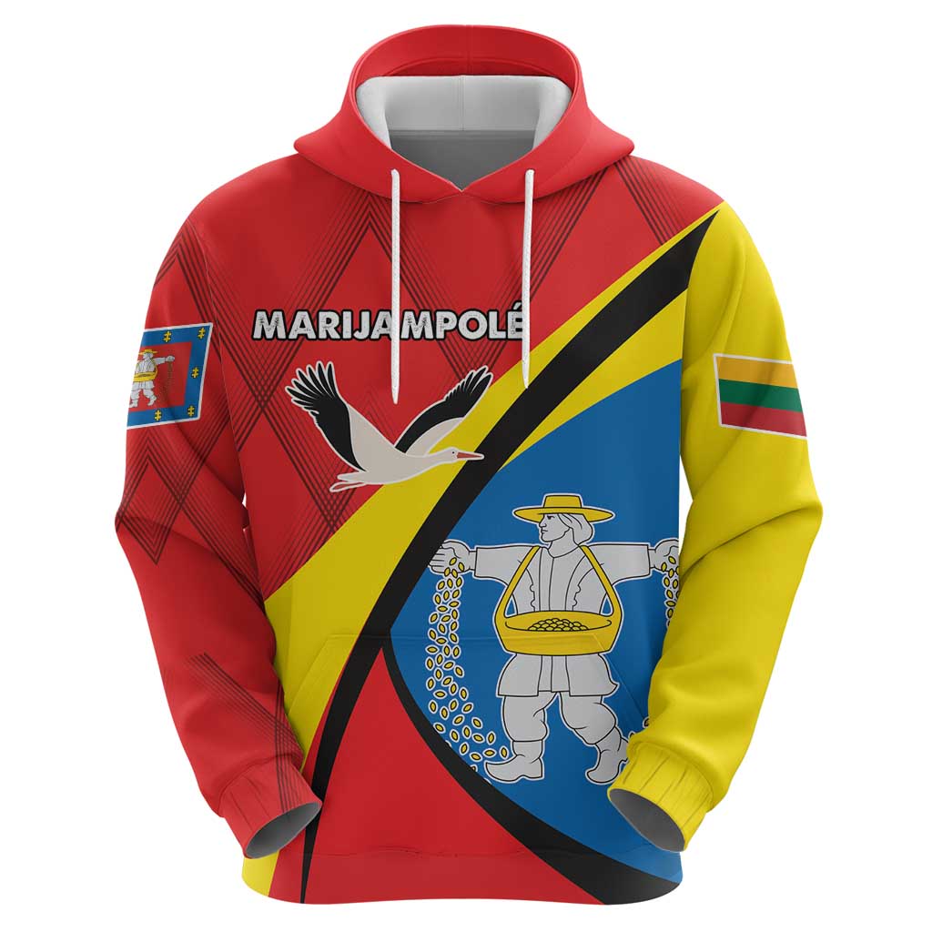 Lithuania Marijampole County Hoodie Marijampoles apskritis LT17