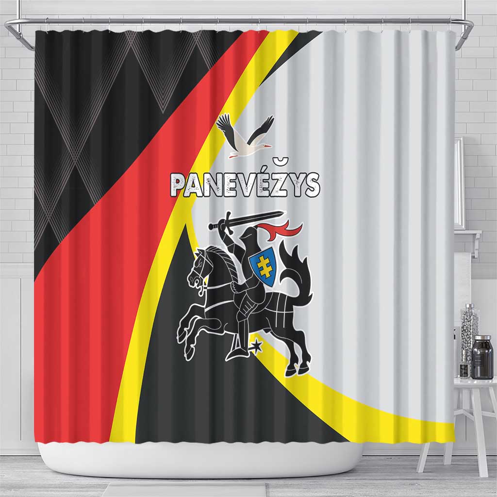 Lithuania Panevezys County Shower Curtain Panevezio Apskritis LT17