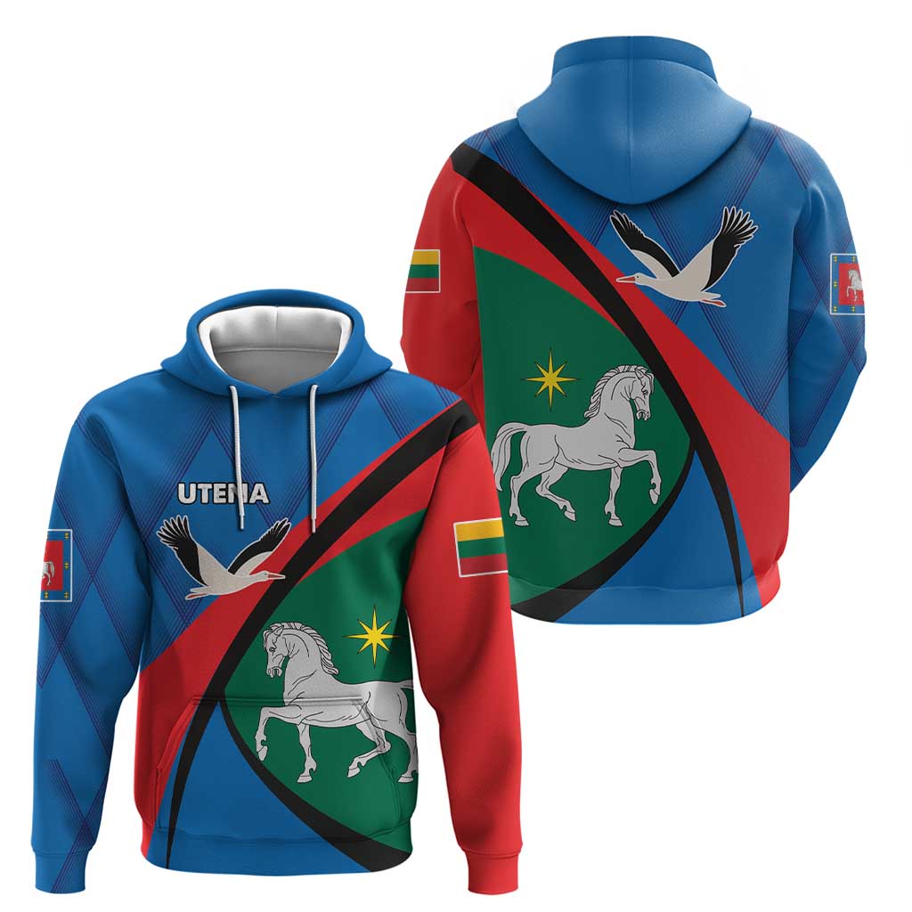 Lithuania Utena County Hoodie Utenos Apskritis LT17
