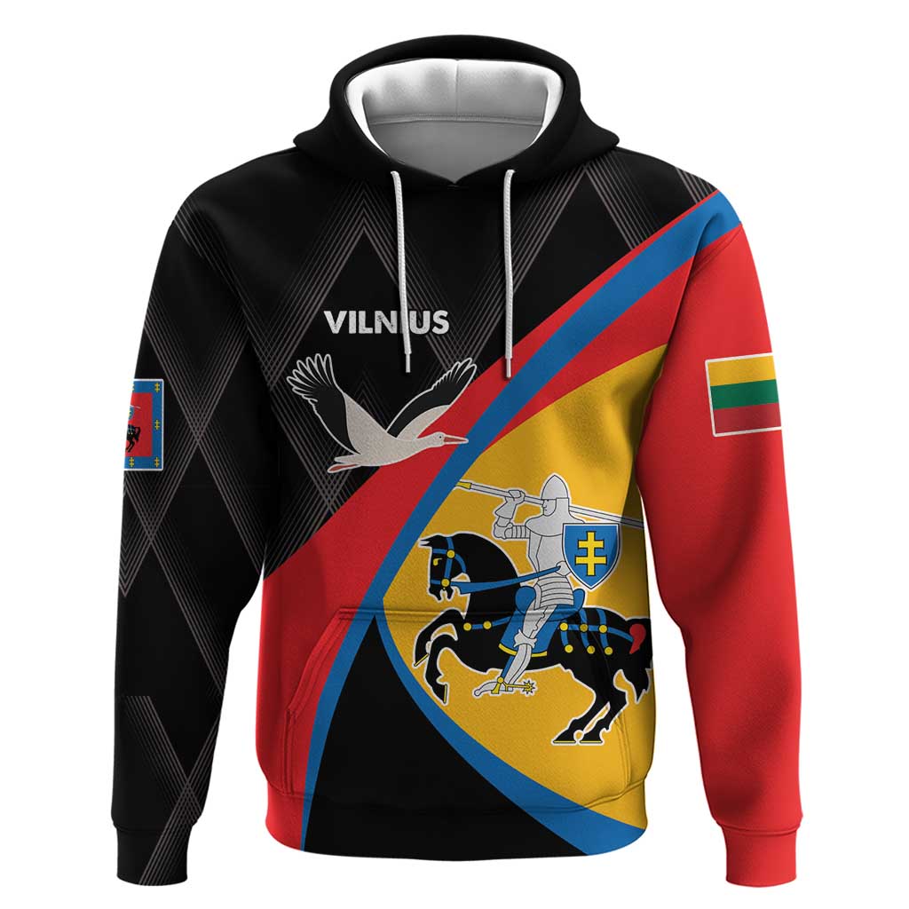Lithuania Vilnius County Hoodie Vilniaus Apskritis LT17