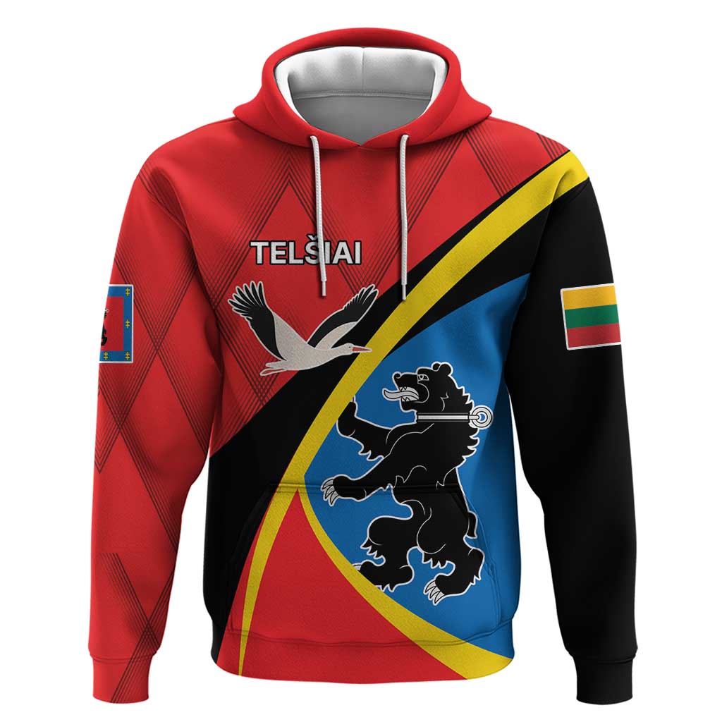Lithuania Telsiai County Hoodie Telsiu Apskritis LT17