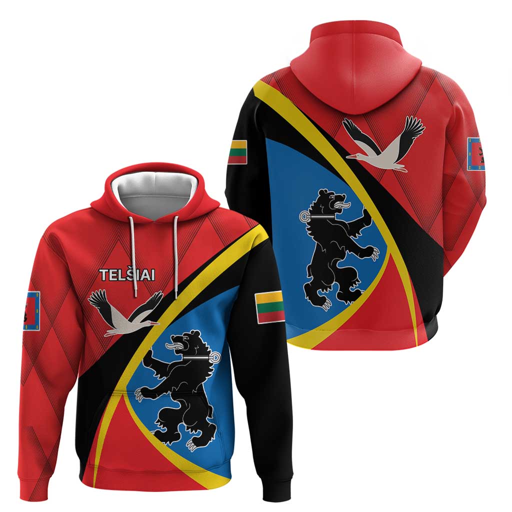 Lithuania Telsiai County Hoodie Telsiu Apskritis LT17