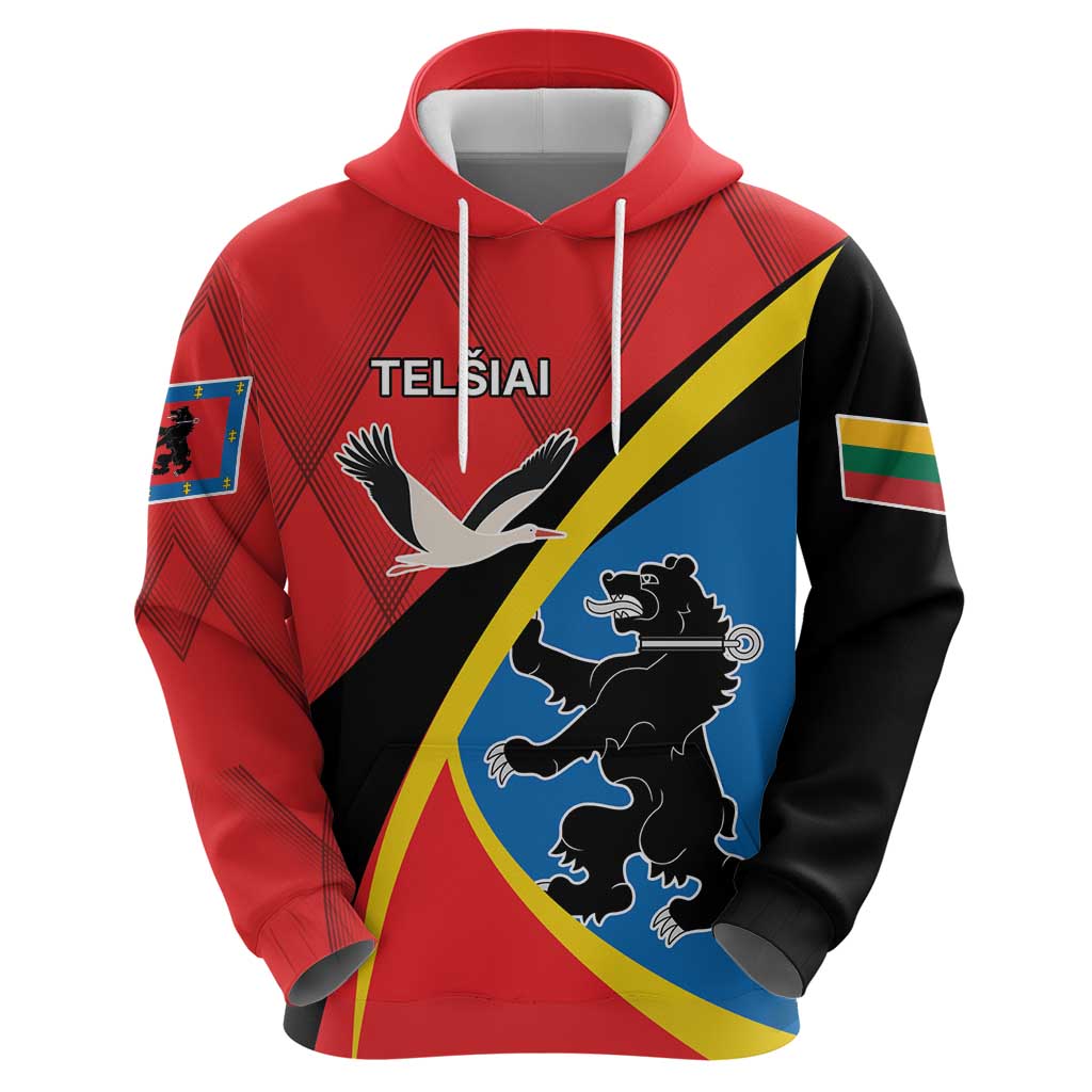 Lithuania Telsiai County Hoodie Telsiu Apskritis LT17