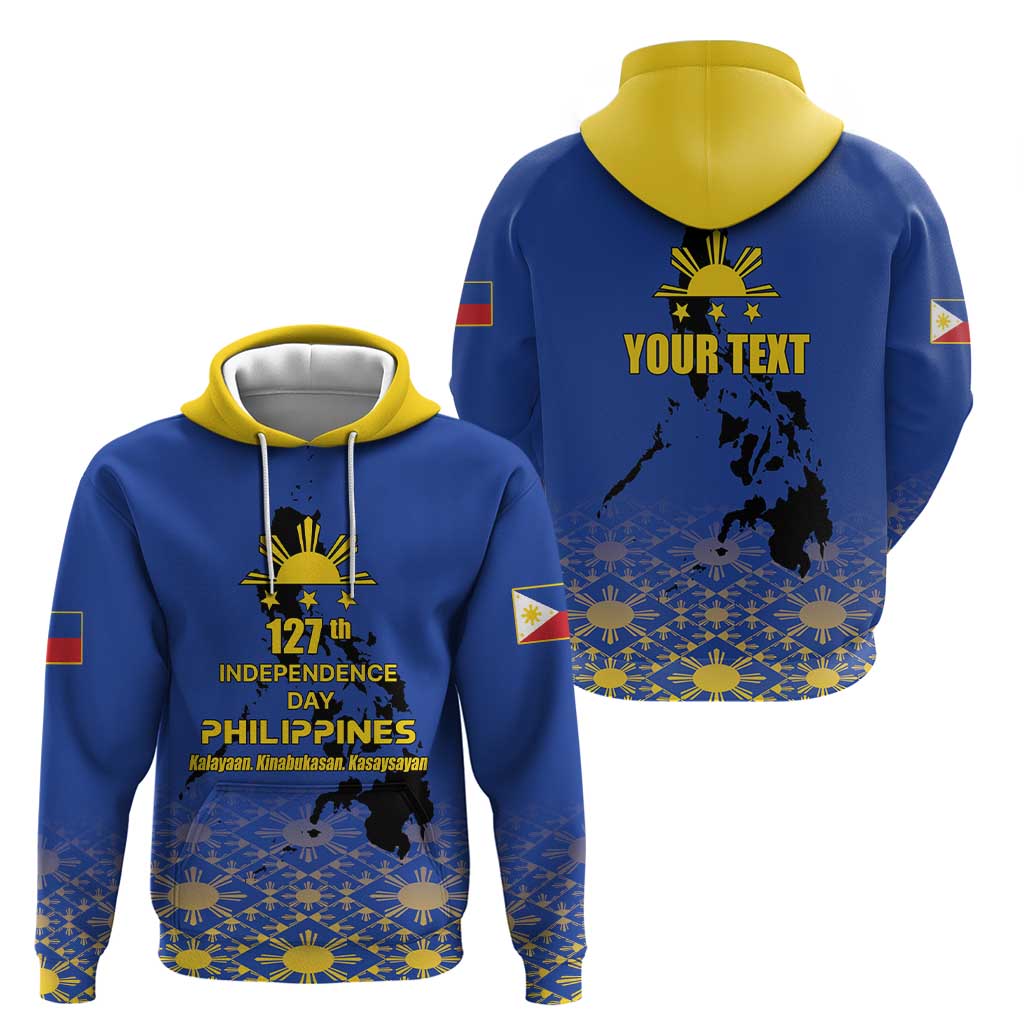 Philippines Independence Day Hoodie Kalayaan Kinabukasan Kasaysayan LT17