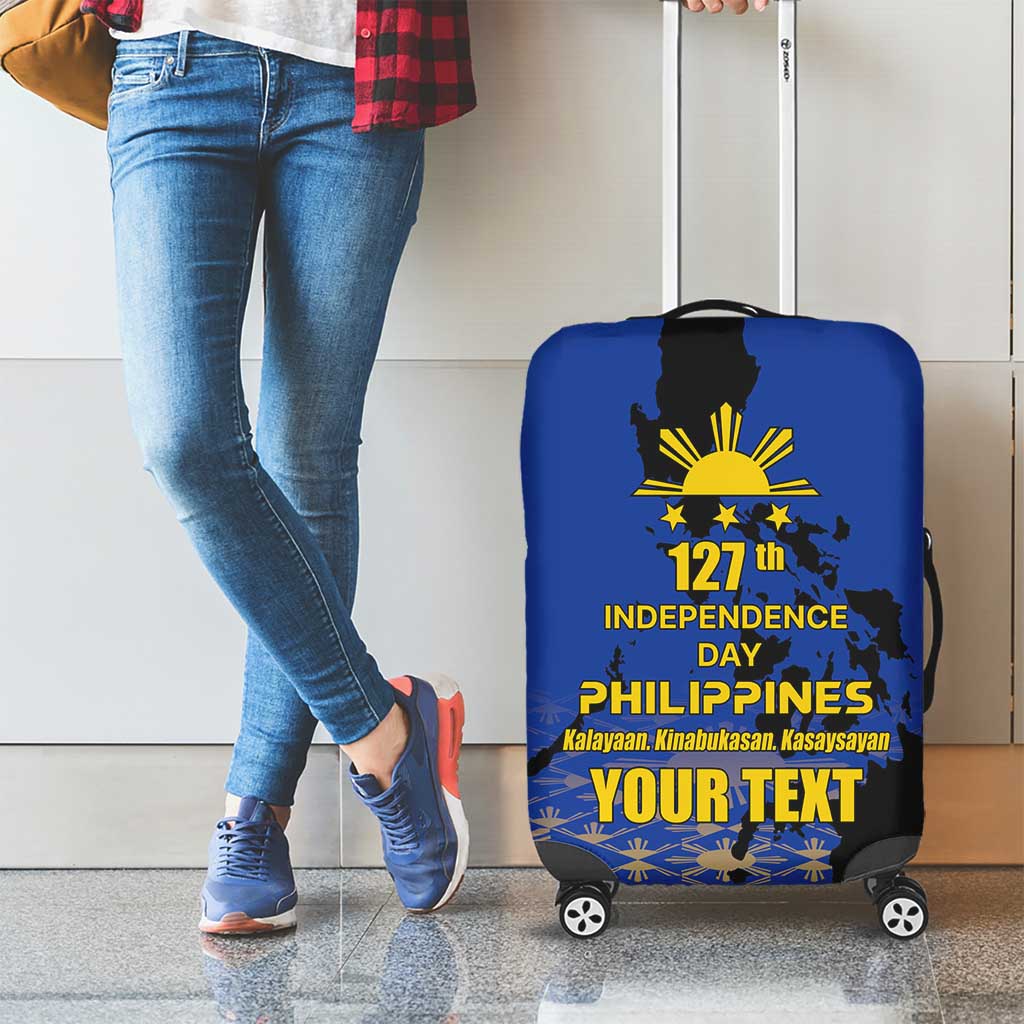 Philippines Independence Day Luggage Cover Kalayaan Kinabukasan Kasaysayan LT17