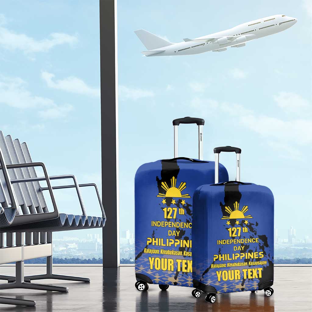 Philippines Independence Day Luggage Cover Kalayaan Kinabukasan Kasaysayan LT17