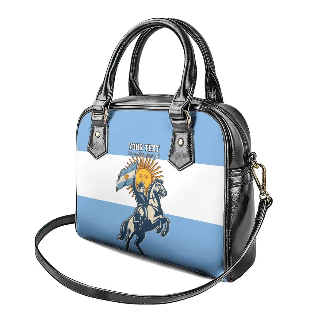 Personalized Argentina Flag Day 20th June Shoulder Handbag Manuel Belgrano LT17