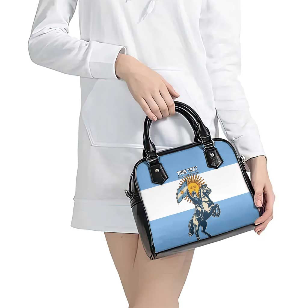 Personalized Argentina Flag Day 20th June Shoulder Handbag Manuel Belgrano LT17
