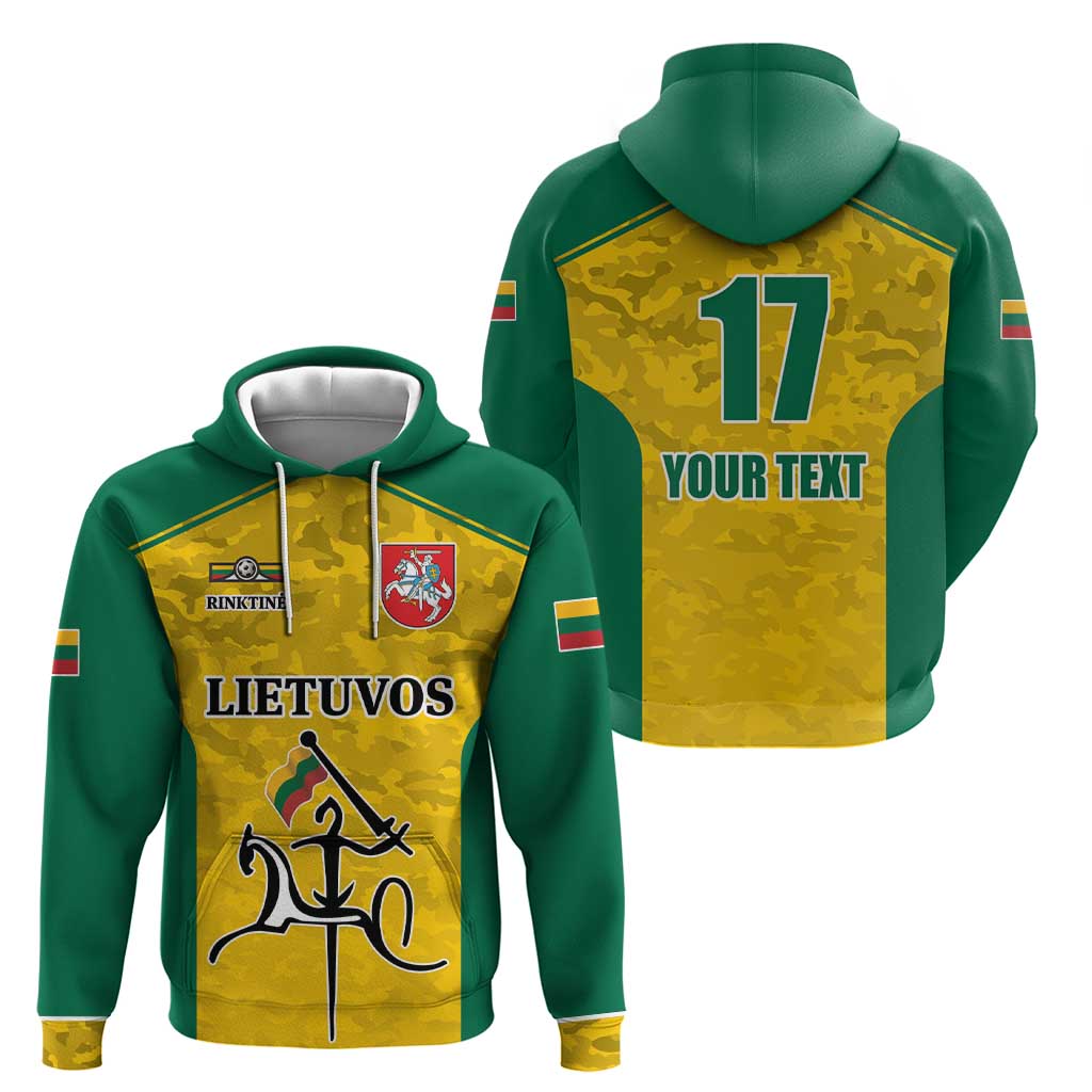 Republic of Lithuania Football Hoodie Sporty Style LT17