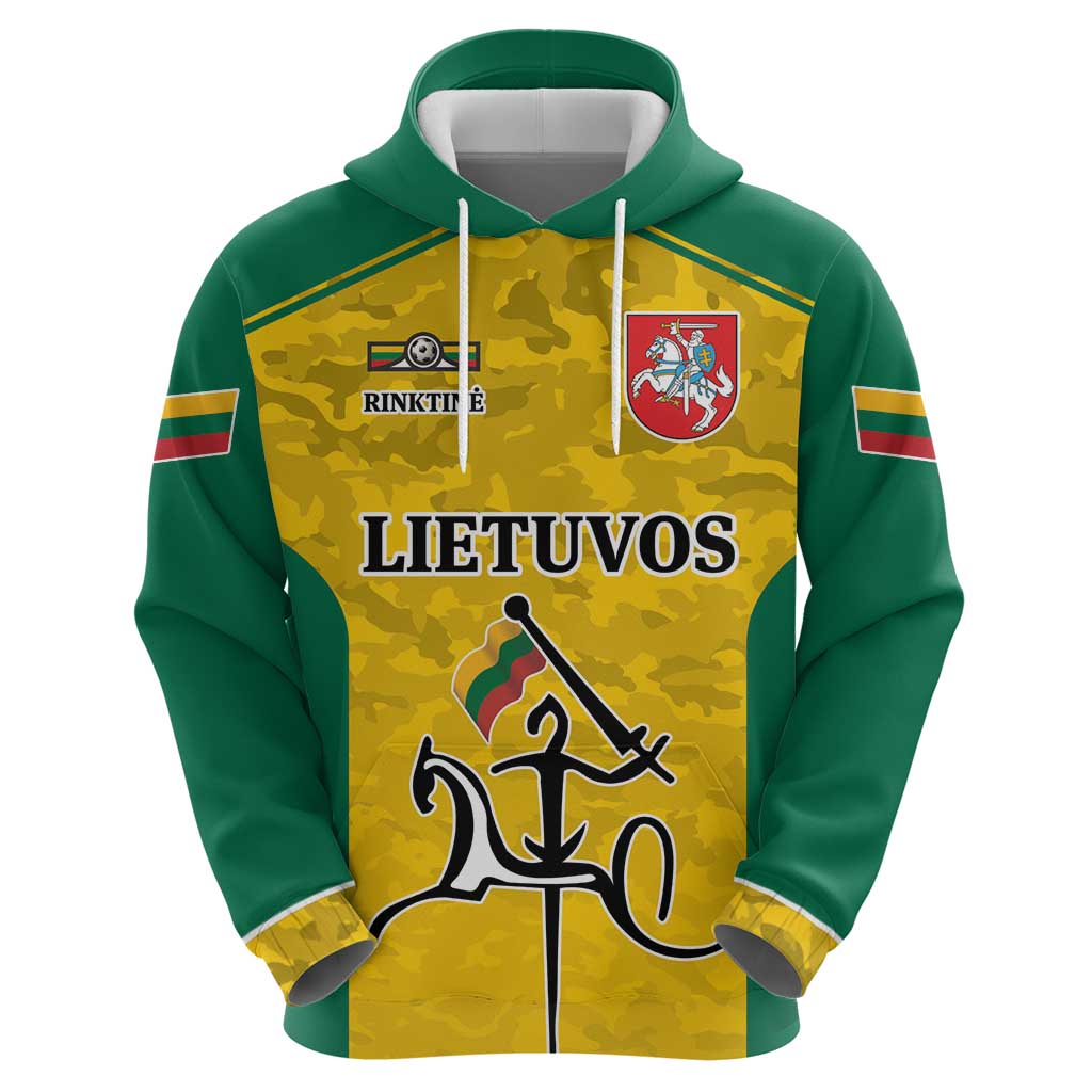 Republic of Lithuania Football Hoodie Sporty Style LT17