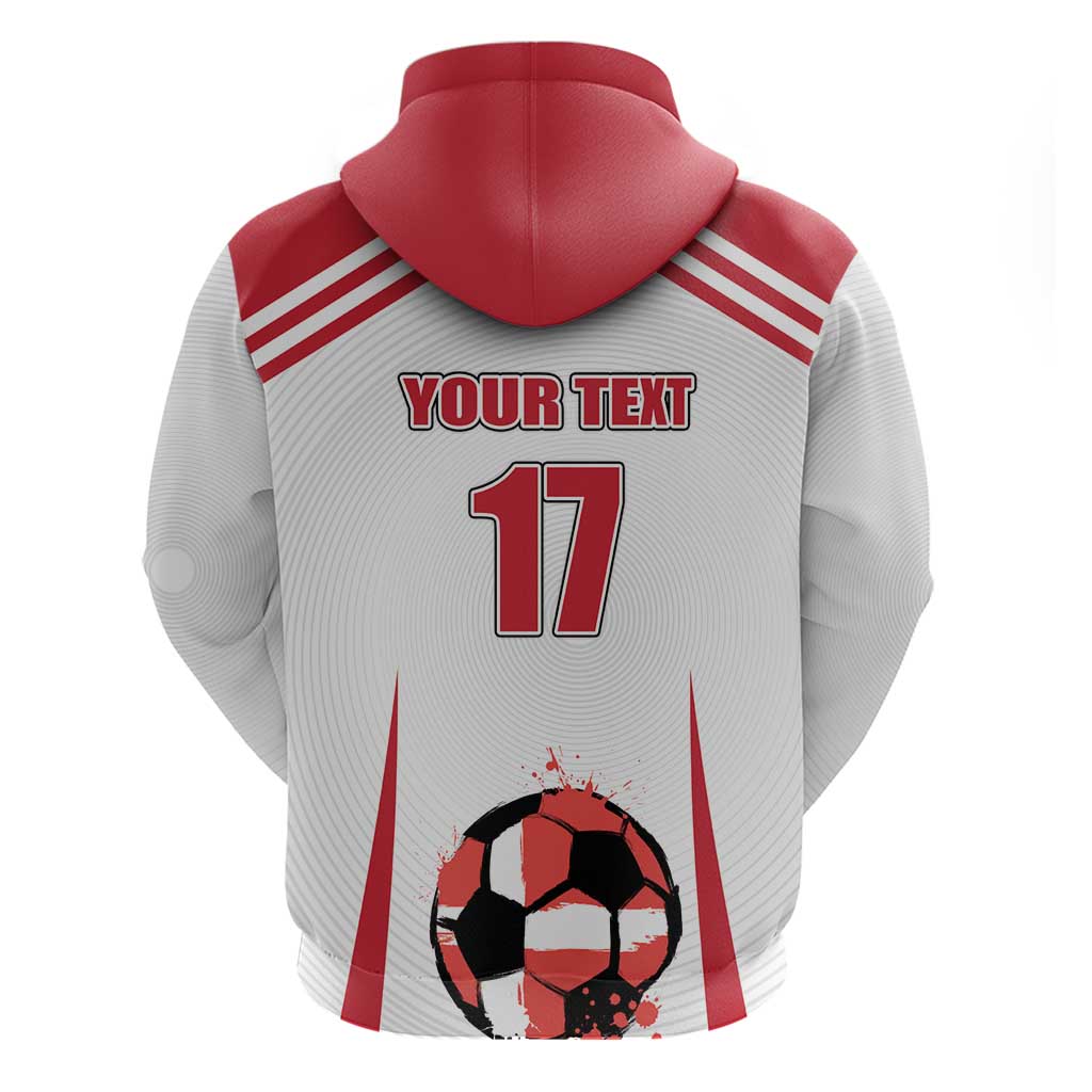 Custom Danmark Football Go Champions Hoodie Denmark Sporty Style LT17