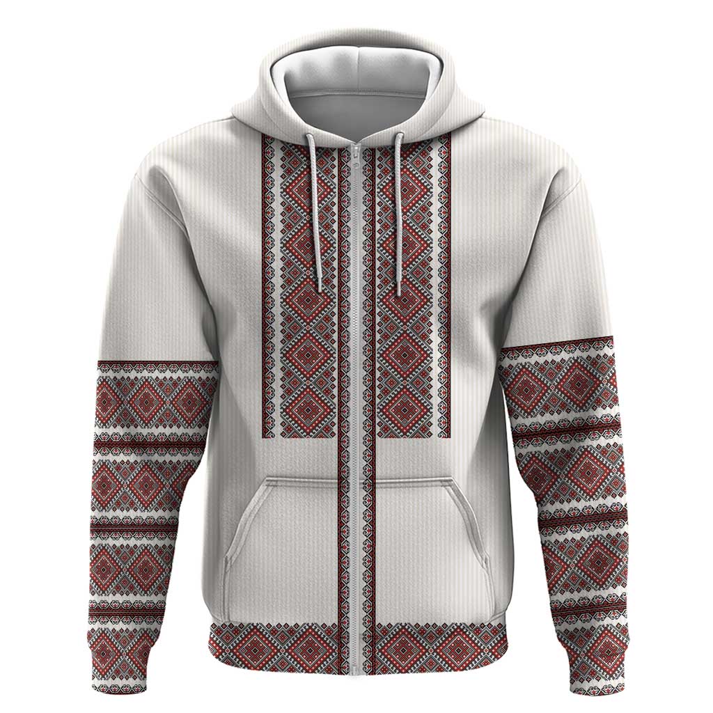 Ukraine Vyshyvanka Day Hoodie Ukrainian Folk Seamless LT17