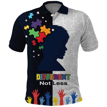 Personalized World Autism Awareness Day Polo Shirt 2th April LT17