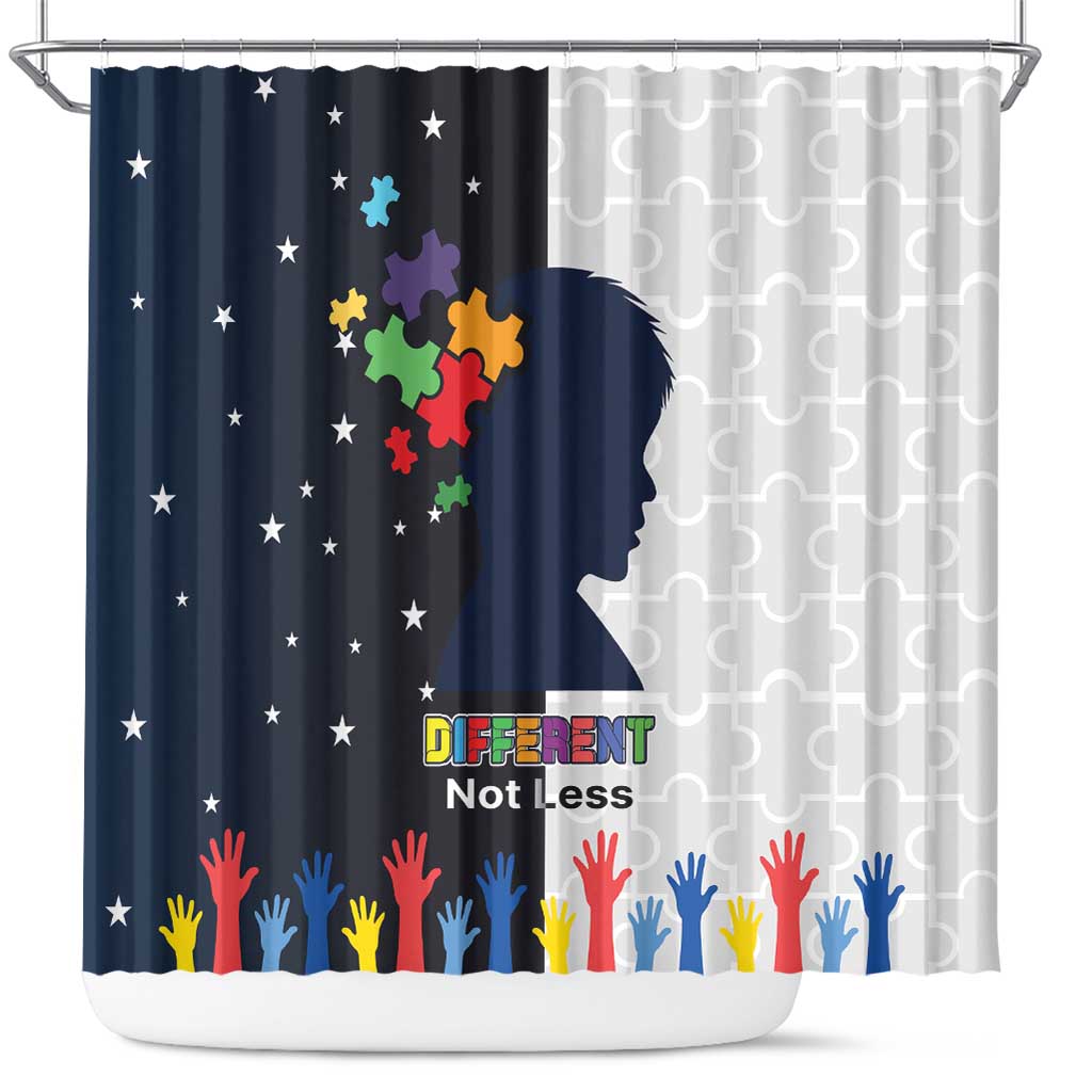 Personalized World Autism Awareness Day Shower Curtain 2th April LT17