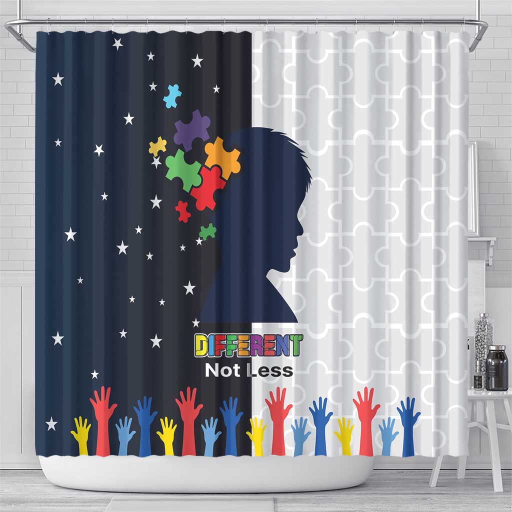 Personalized World Autism Awareness Day Shower Curtain 2th April LT17
