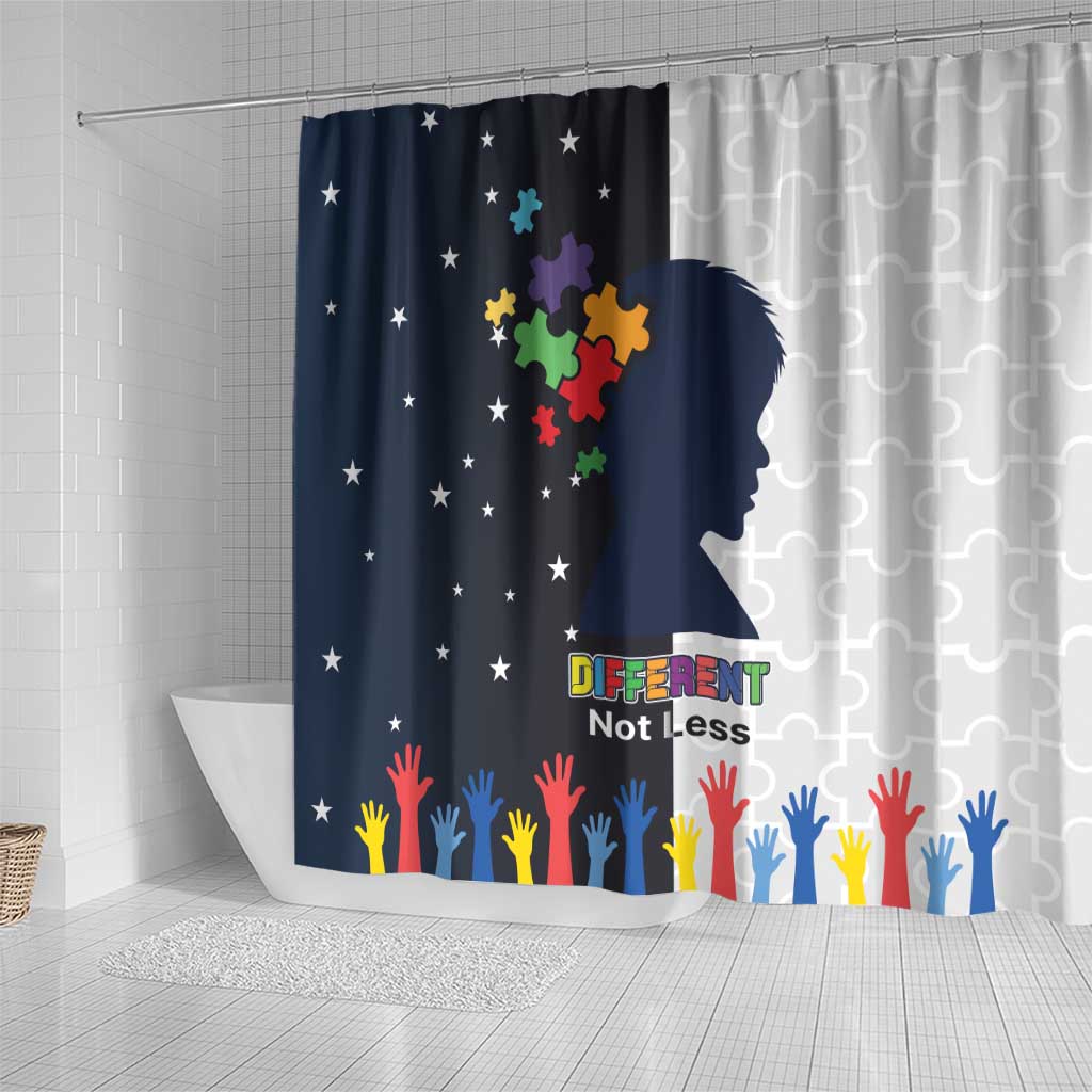 Personalized World Autism Awareness Day Shower Curtain 2th April LT17