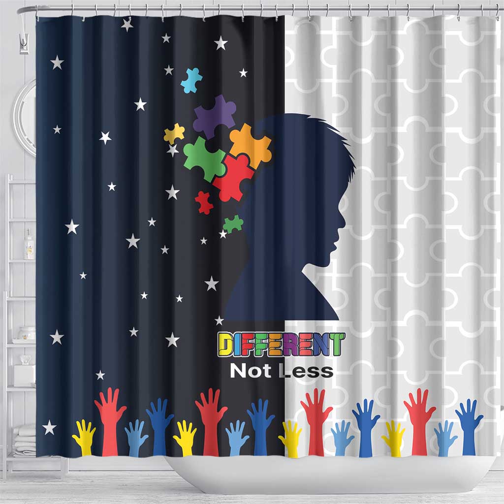 Personalized World Autism Awareness Day Shower Curtain 2th April LT17