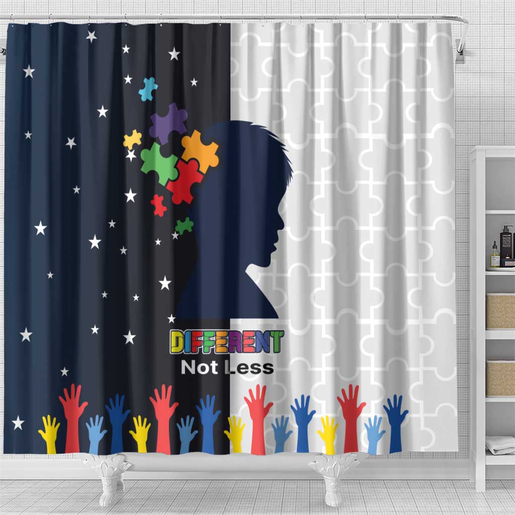 Personalized World Autism Awareness Day Shower Curtain 2th April LT17