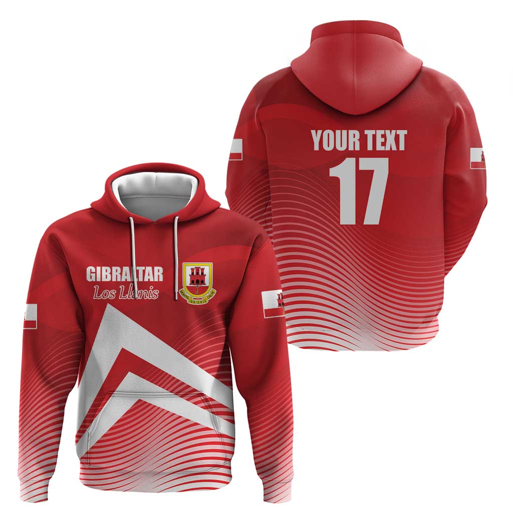 Custom Gibraltar We are Champions Hoodie Sporty Style LT17
