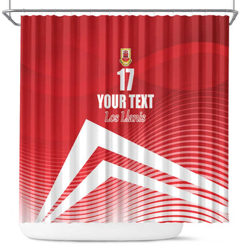 Custom Gibraltar We are Champions Shower Curtain Sporty Style LT17