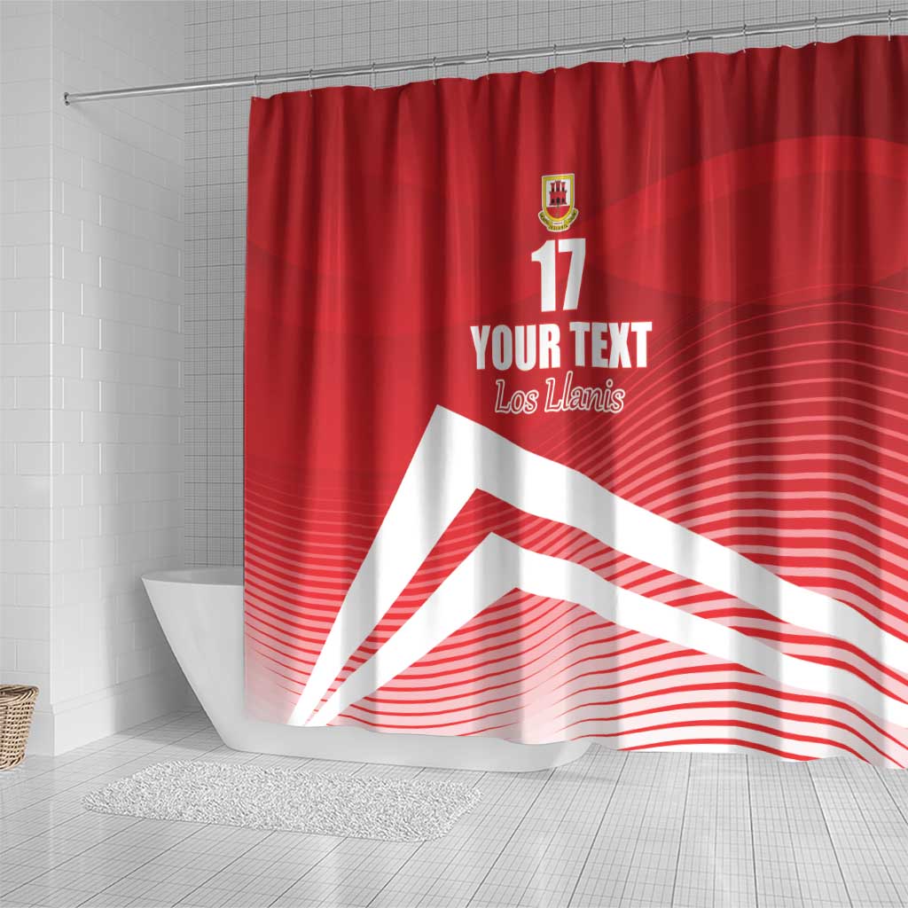 Custom Gibraltar We are Champions Shower Curtain Sporty Style LT17