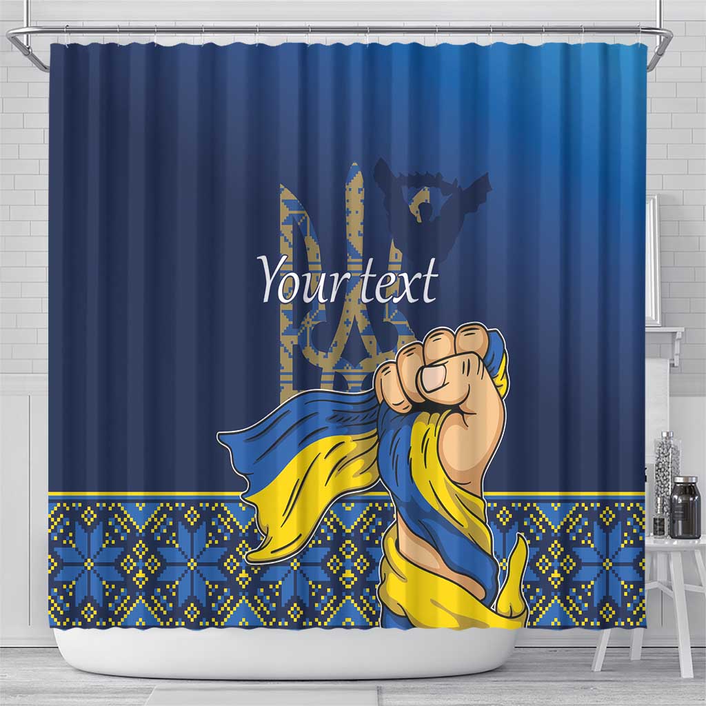 Personalized Ukraine Independence Day Shower Curtain Monument Nezalezhnosti LT17