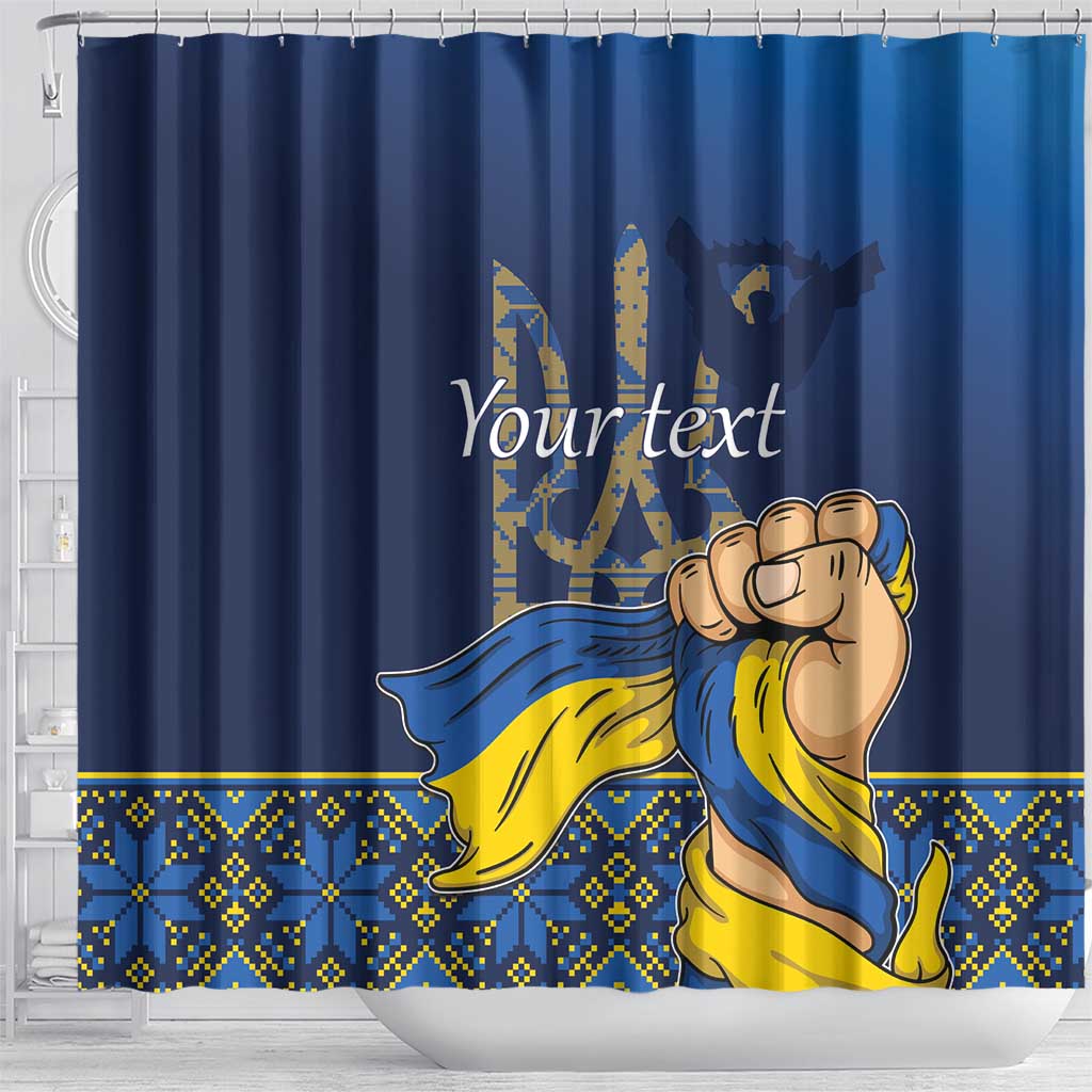 Personalized Ukraine Independence Day Shower Curtain Monument Nezalezhnosti LT17