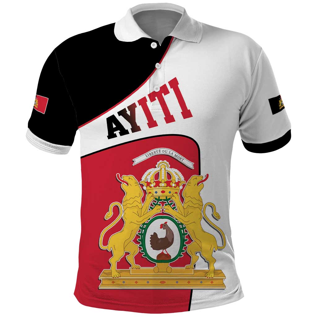Haiti First Empire Polo Shirt Anpi an Ayiti 1804-1806 LT17