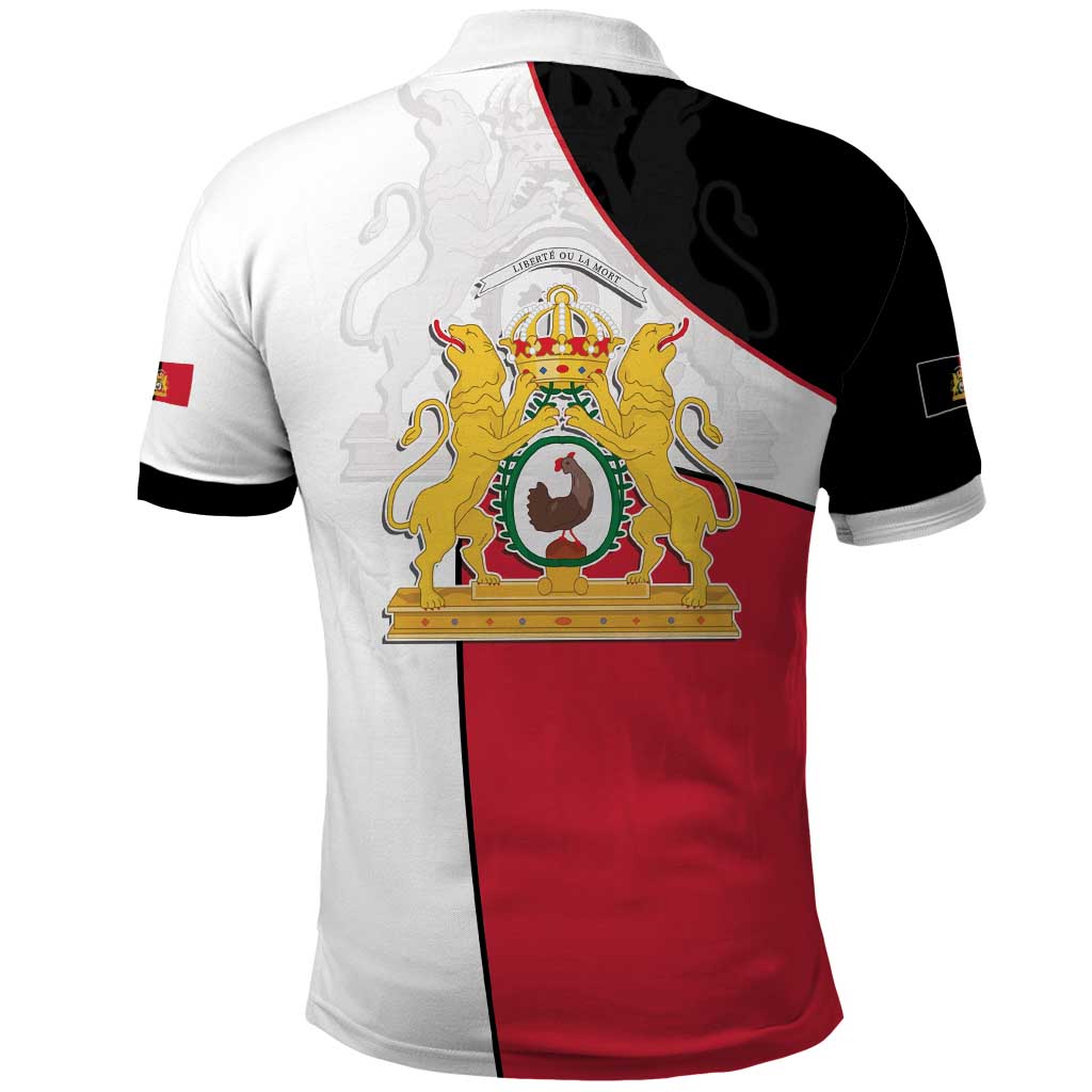 Haiti First Empire Polo Shirt Anpi an Ayiti 1804-1806 LT17