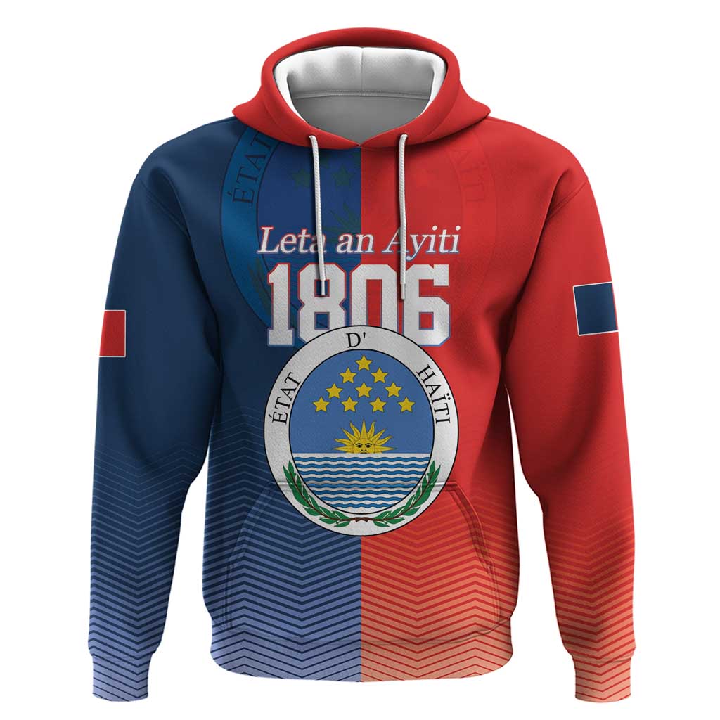 North Haiti State of Haiti Hoodie Leta an Ayiti 1806-1811 LT17