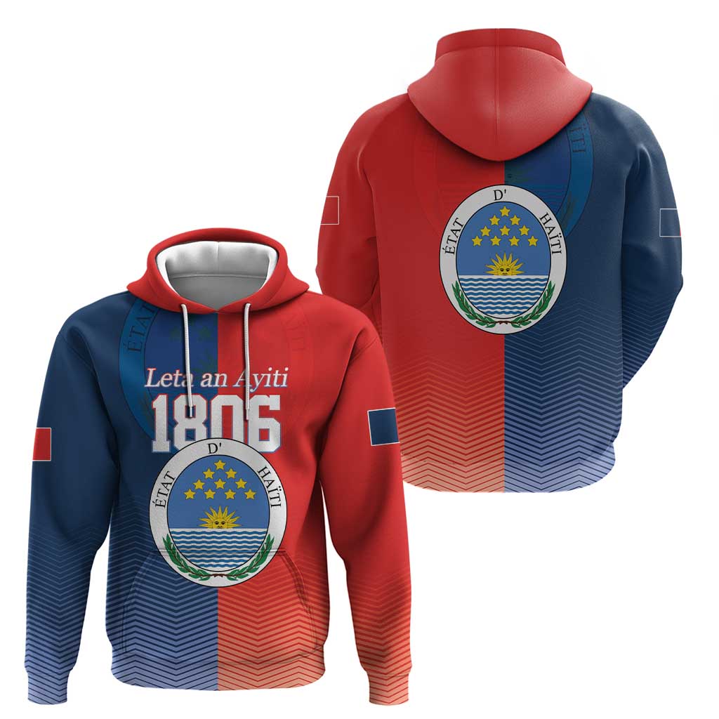 North Haiti State of Haiti Hoodie Leta an Ayiti 1806-1811 LT17