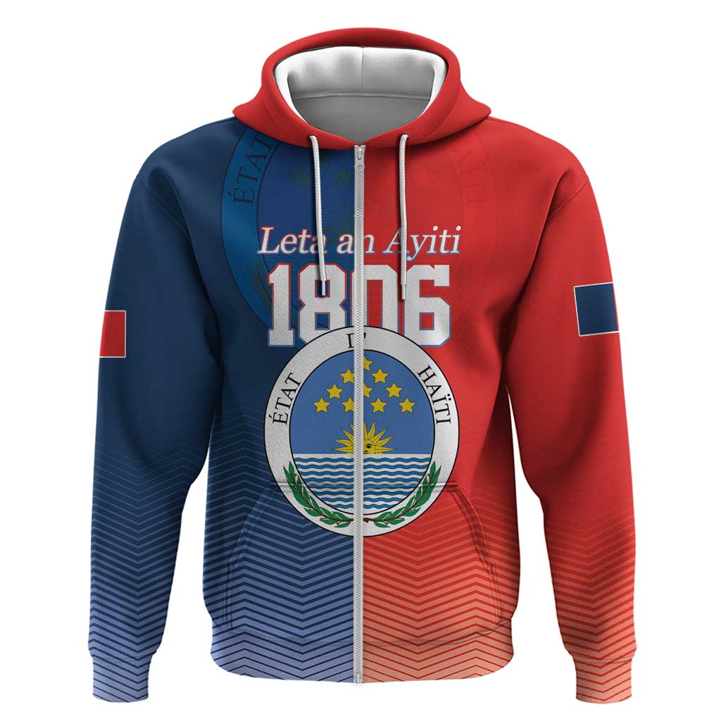 North Haiti State of Haiti Hoodie Leta an Ayiti 1806-1811 LT17