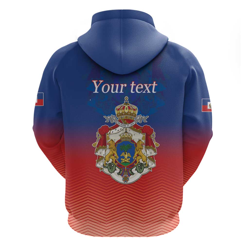 Personalized Haiti Second Empire Hoodie Anpi an Ayiti 1849-1859 LT17