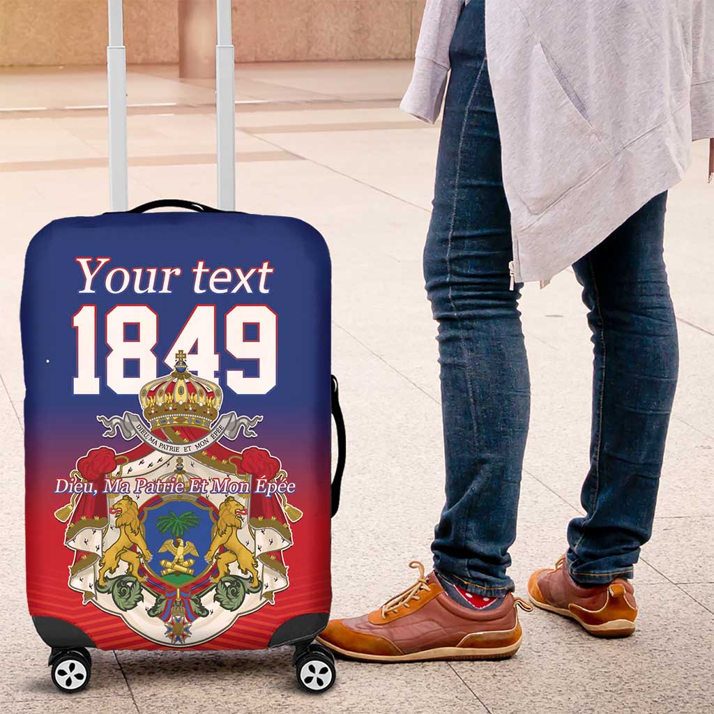 Personalized Haiti Second Empire Luggage Cover Anpi an Ayiti 1849-1859 LT17