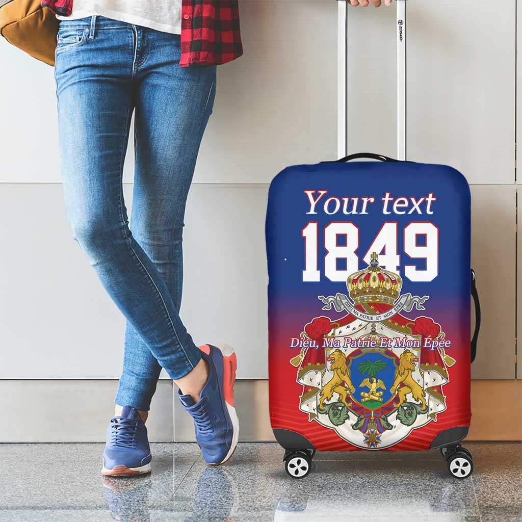 Personalized Haiti Second Empire Luggage Cover Anpi an Ayiti 1849-1859 LT17