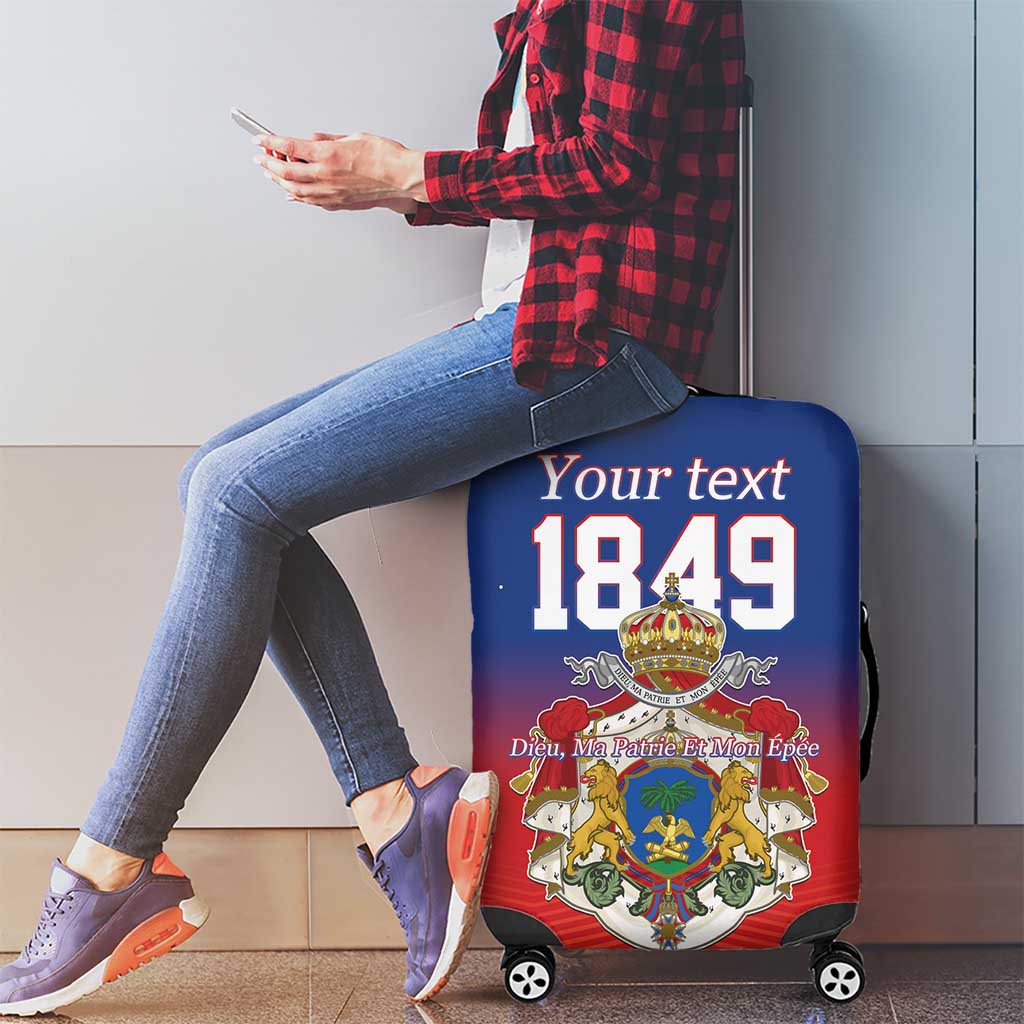 Personalized Haiti Second Empire Luggage Cover Anpi an Ayiti 1849-1859 LT17