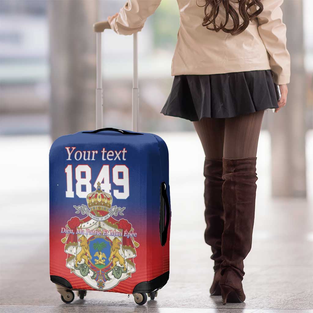 Personalized Haiti Second Empire Luggage Cover Anpi an Ayiti 1849-1859 LT17