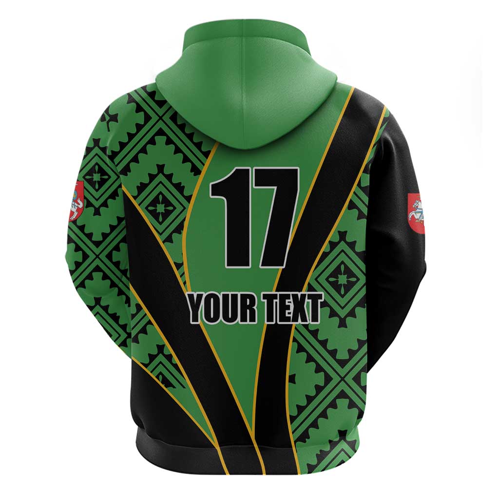 Republic of Lithuana Rugby Hoodie Sporty Style LT17