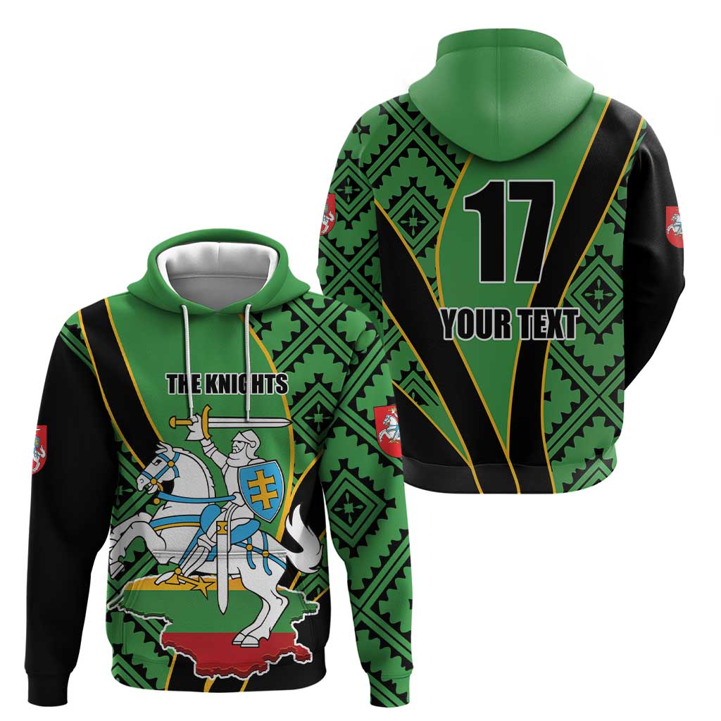 Republic of Lithuana Rugby Hoodie Sporty Style LT17