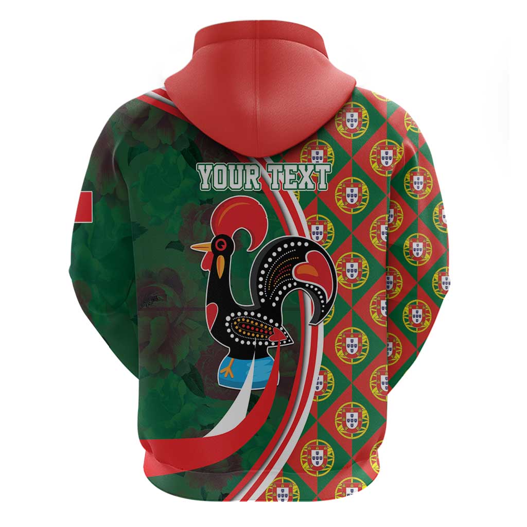 Personalized Portugal Rooster of Barcelos Hoodie Portuguese Flag LT17