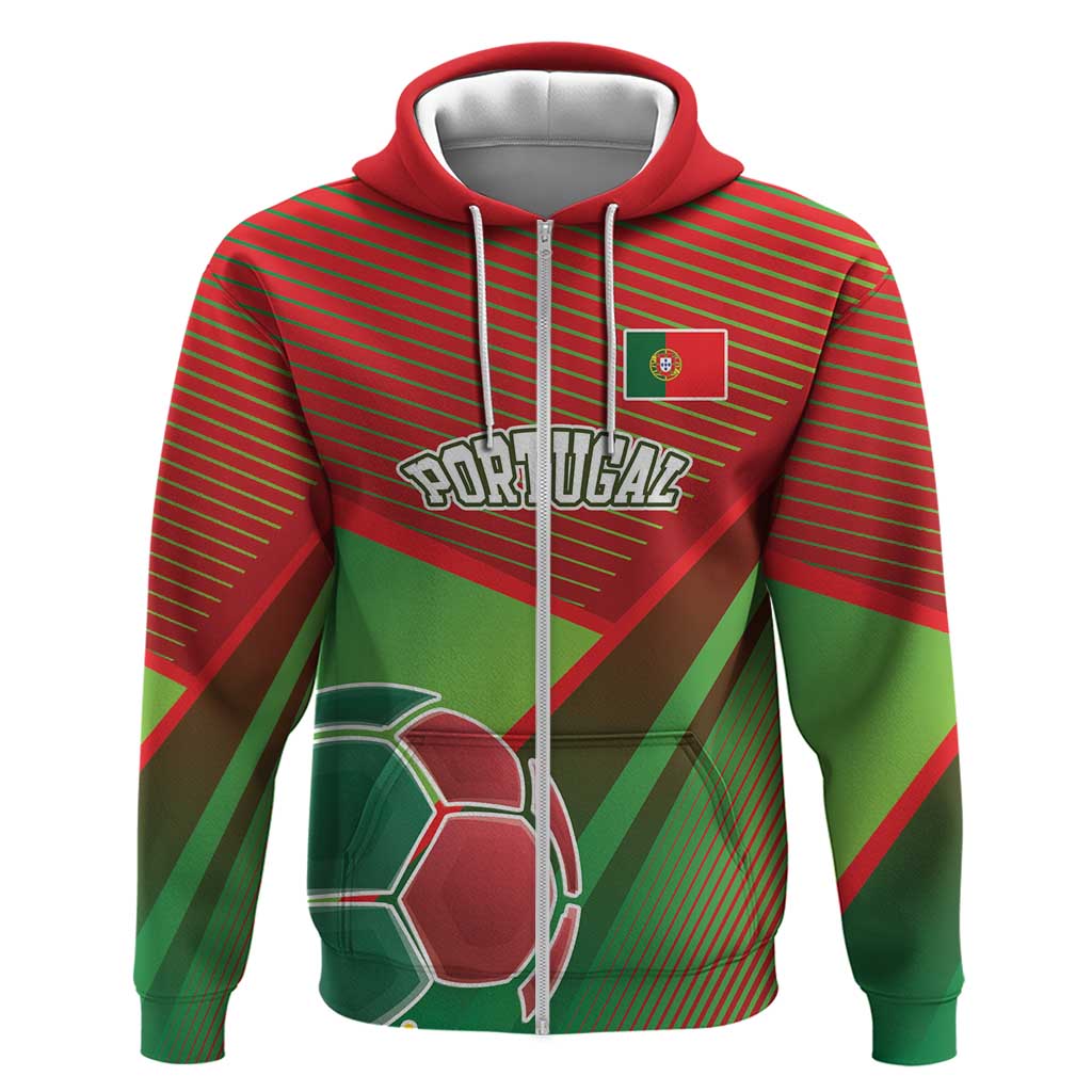 Custom Portugal Football Go Champions Hoodie Sporty Style LT17